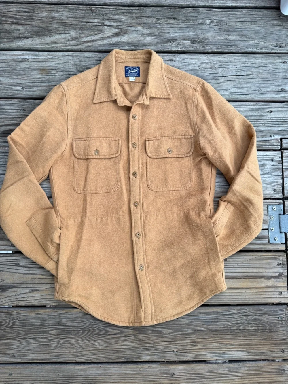 J. Crew Men's Chamois Shirt Jacket